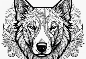 My dog’s name Ocean tattoo idea