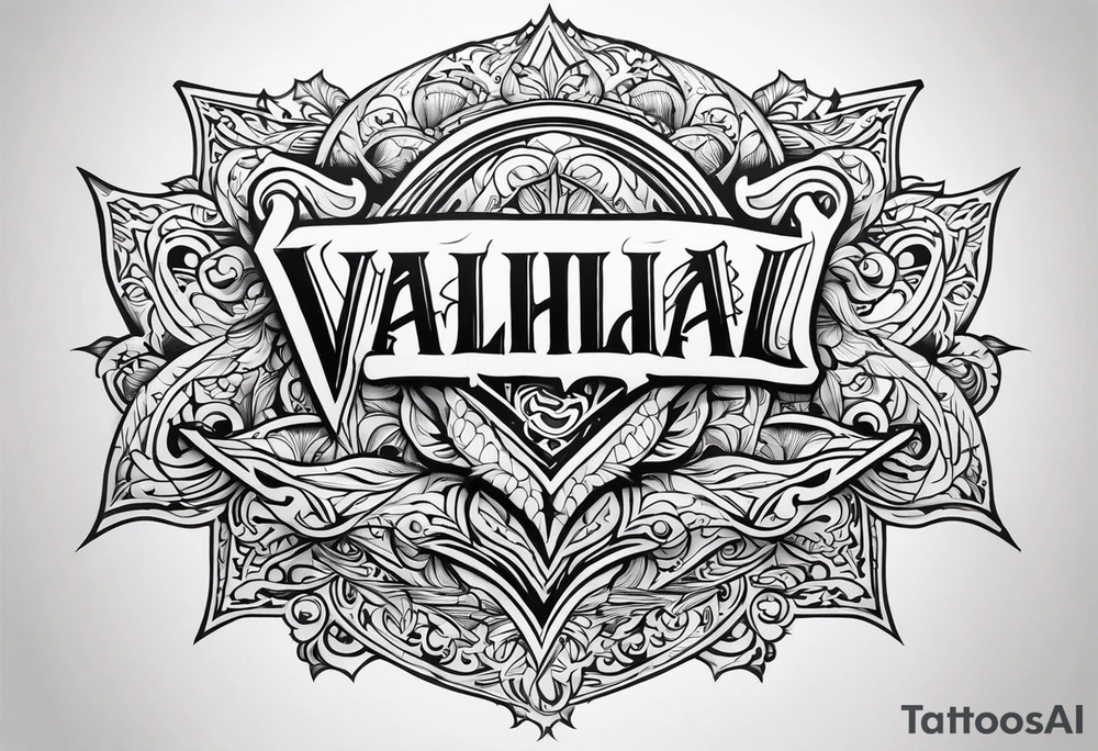 Valhalla tattoo idea