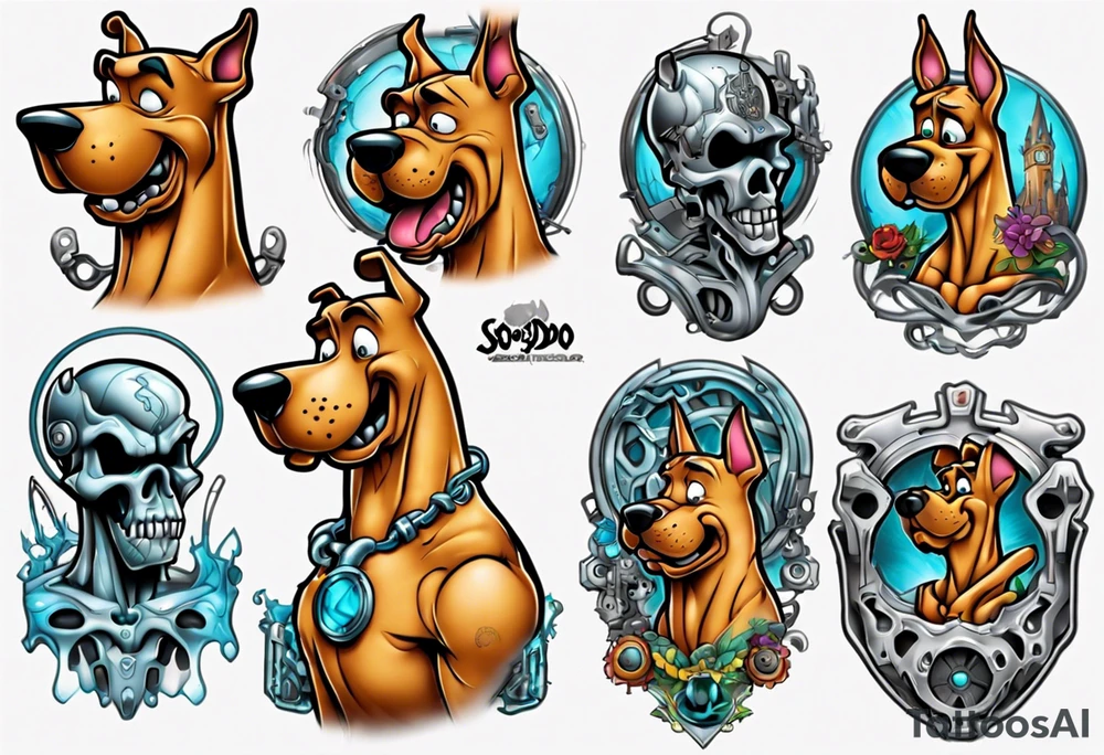 scooby doo tattoo idea