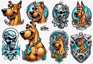 scooby doo tattoo idea