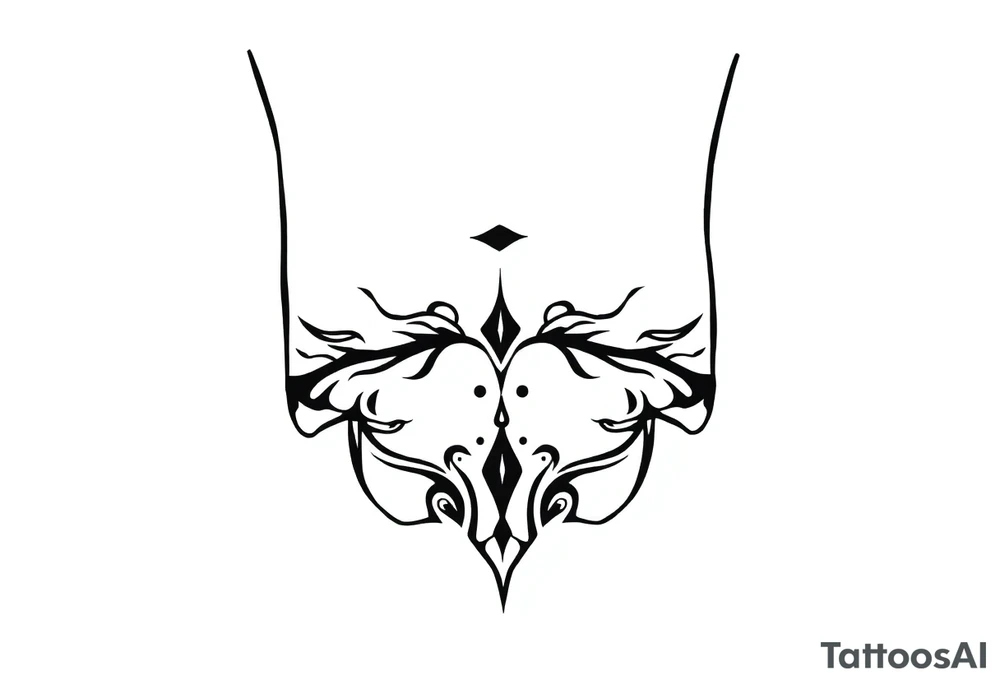 hip tattoo on the hip tattoo idea