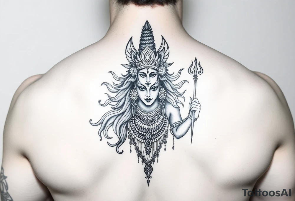 Lord Shiva, Godess Kali, Godess Lilith tattoo idea