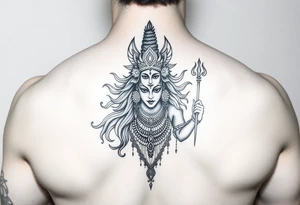 Lord Shiva, Godess Kali, Godess Lilith tattoo idea