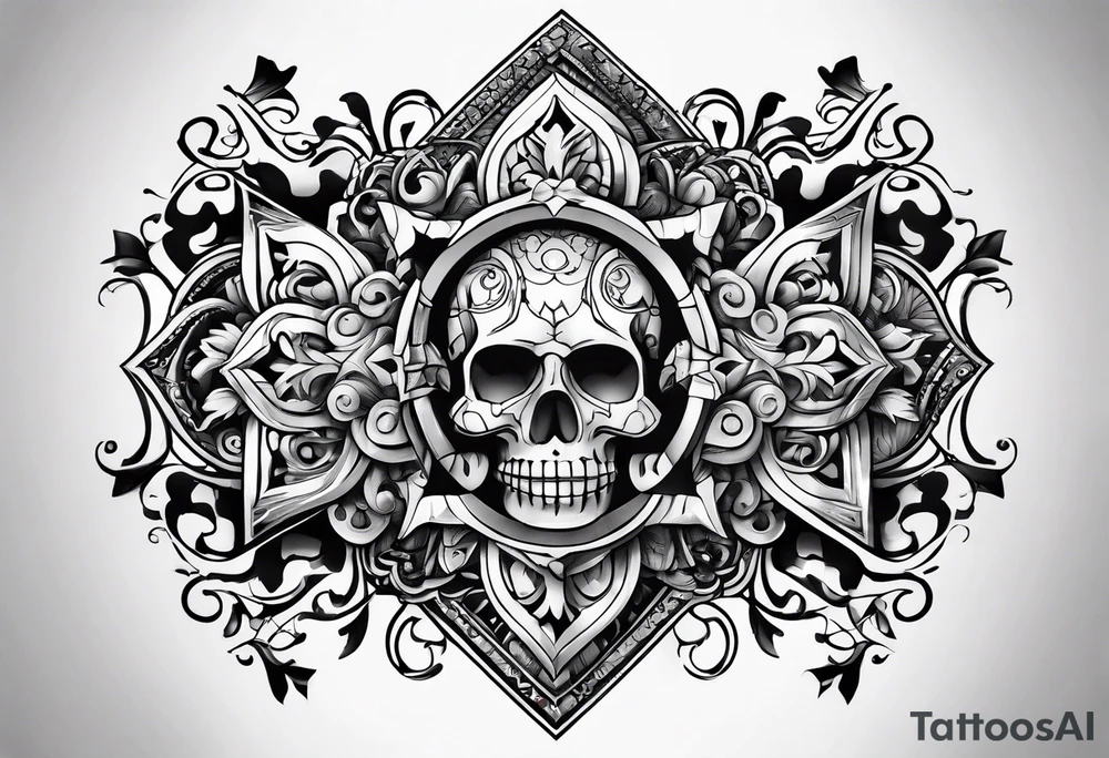 Jigsaw piece tattoo idea