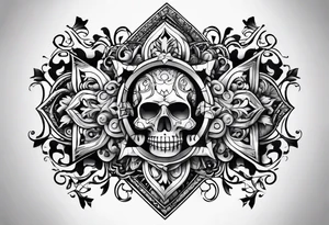 Jigsaw piece tattoo idea