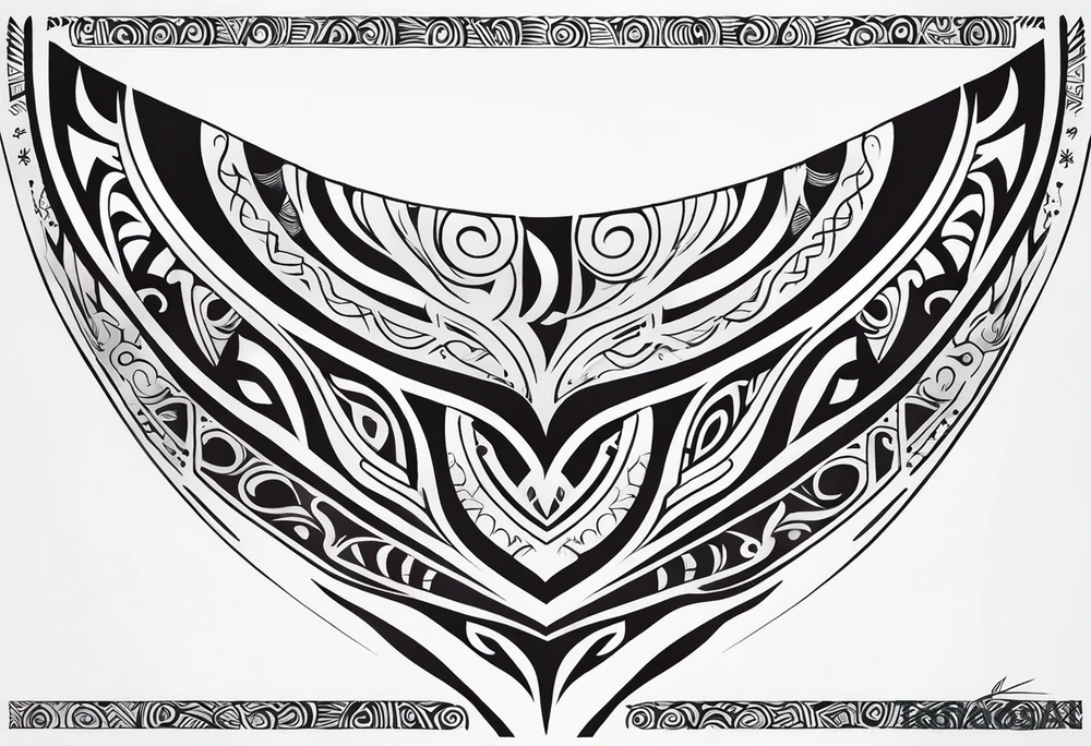 maori tribal  neck tattoo tattoo idea