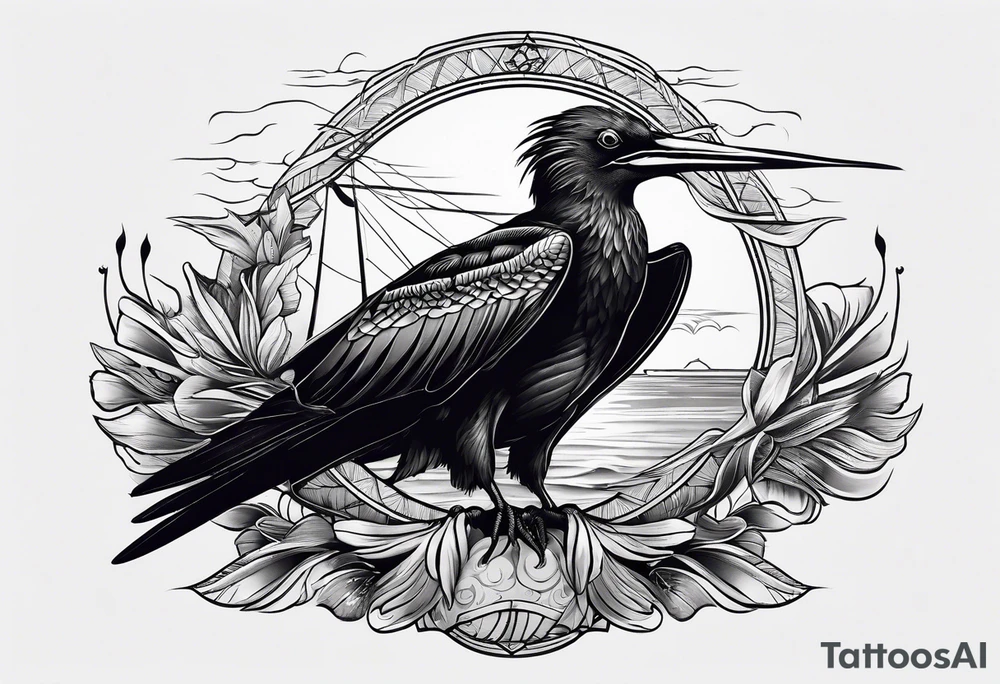 Frigate bird tattoo idea