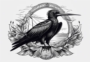Frigate bird tattoo idea