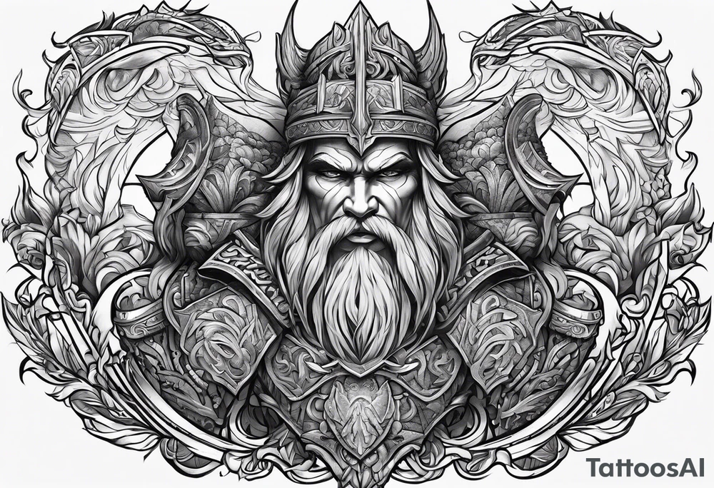 Valhalla tattoo idea