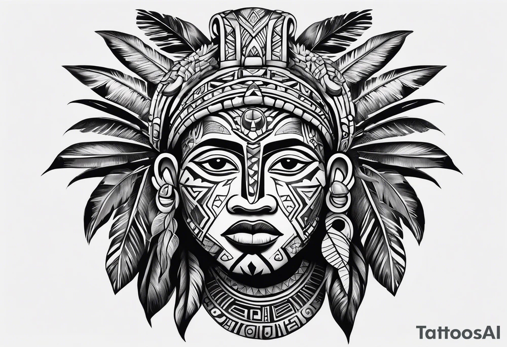 🇵🇷  🇻🇮  🇹🇹 taino tattoo idea