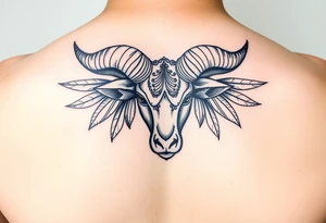 Taurus female tattoo idea