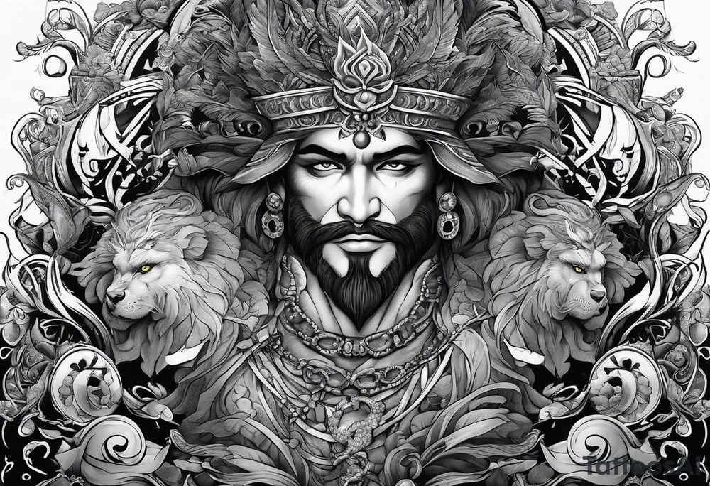 Biblical depiction of greed tattoo idea