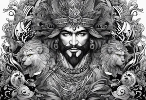 Biblical depiction of greed tattoo idea