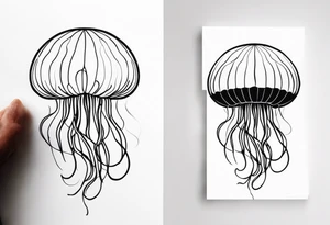 Jelly fish tattoo idea