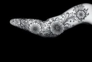 Дракон , тигр , самурай , инь янь , борьба добра и зла tattoo idea