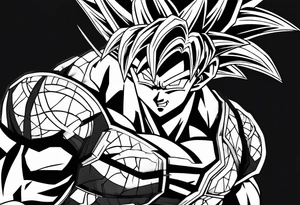 dragonball z tattoo idea