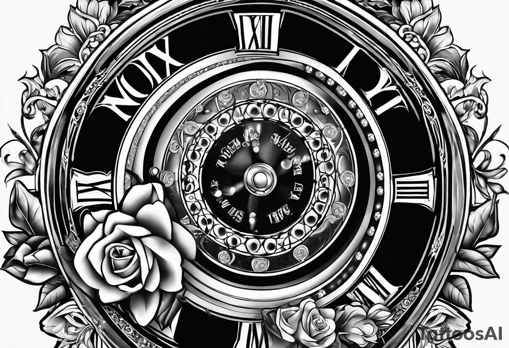 play Russian roulette as we kiss tattoo idea