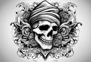 ghost face killer tattoo idea