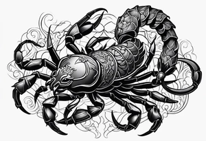scorpion tattoo idea