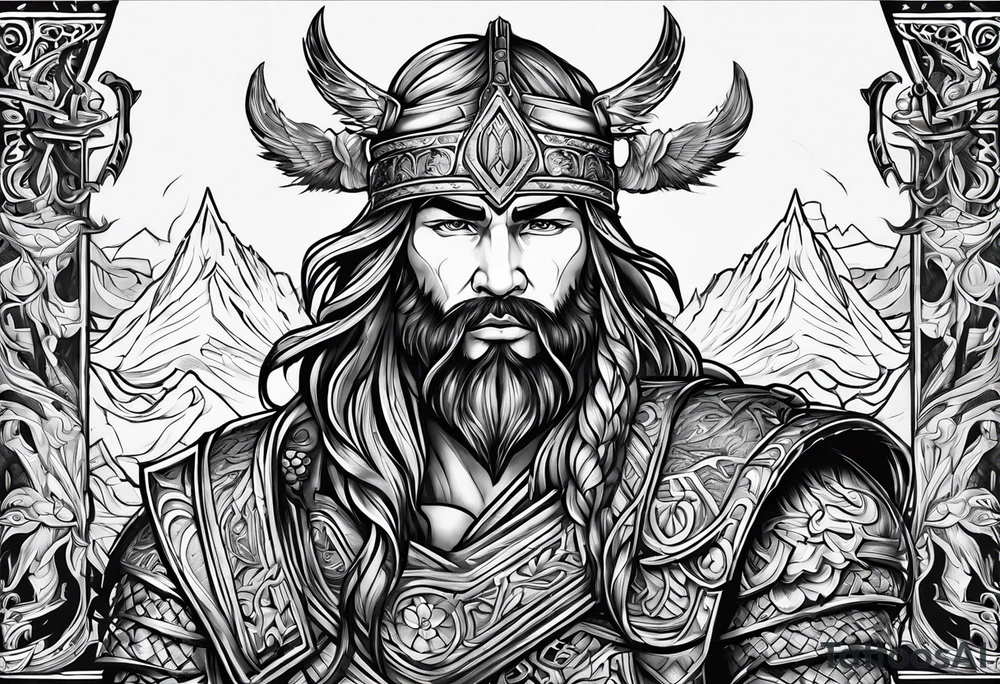 Valhalla tattoo idea