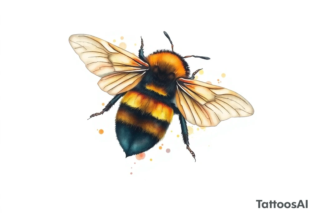 bumblebee tattoo idea