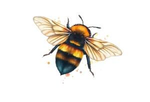 bumblebee tattoo idea