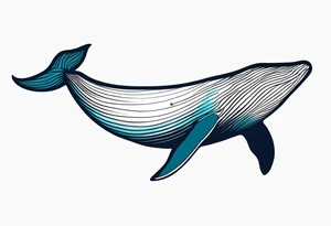 Humpback whale tattoo idea