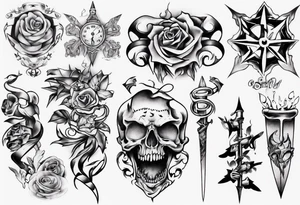 schwert tattoo idea