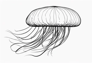 Jelly fish tattoo idea