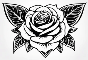 Gangster rose's tattoo idea