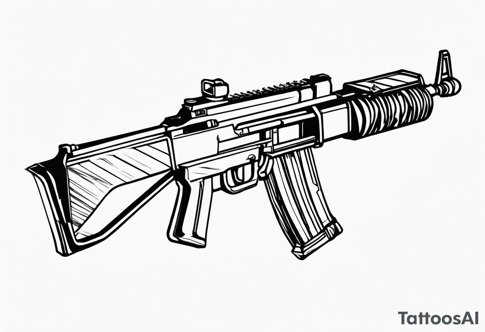Mg42 machinegun tattoo idea