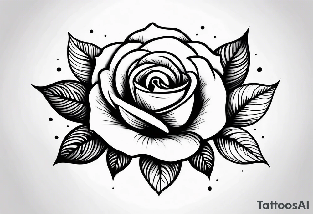 Rose Chest tattoo tattoo idea