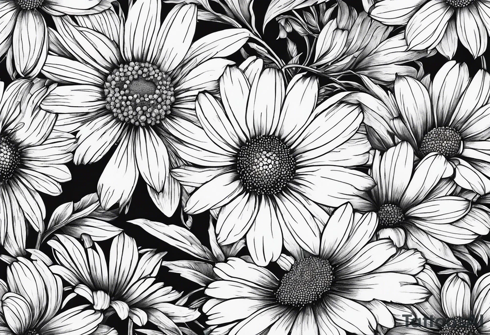 Chamomile tattoo idea