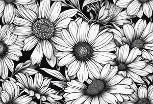 Chamomile tattoo idea