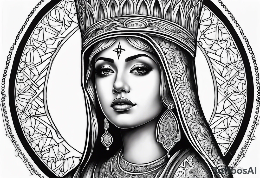 Nossa senhora aparecida tattoo idea