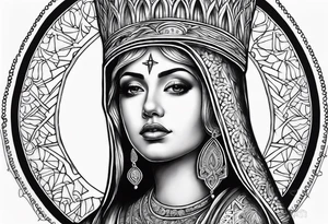 Nossa senhora aparecida tattoo idea