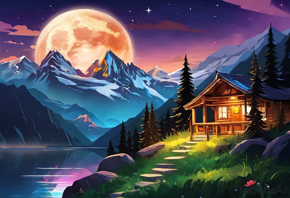 I am into hiking mountains, surfing, scuba diving, etc, and just traveling around to do cool adventures. If you have any ideas as an artist that would be awesome. These are the designs that really speak to me. I would definitely want to not fill the moon in the mountain one, and find a reference to the water and the sunset with the mountain. I also love the touch of the bird in the bottom. Im really looking for something that references exploring new places while traveling as much as possible and feeling free. tattoo idea