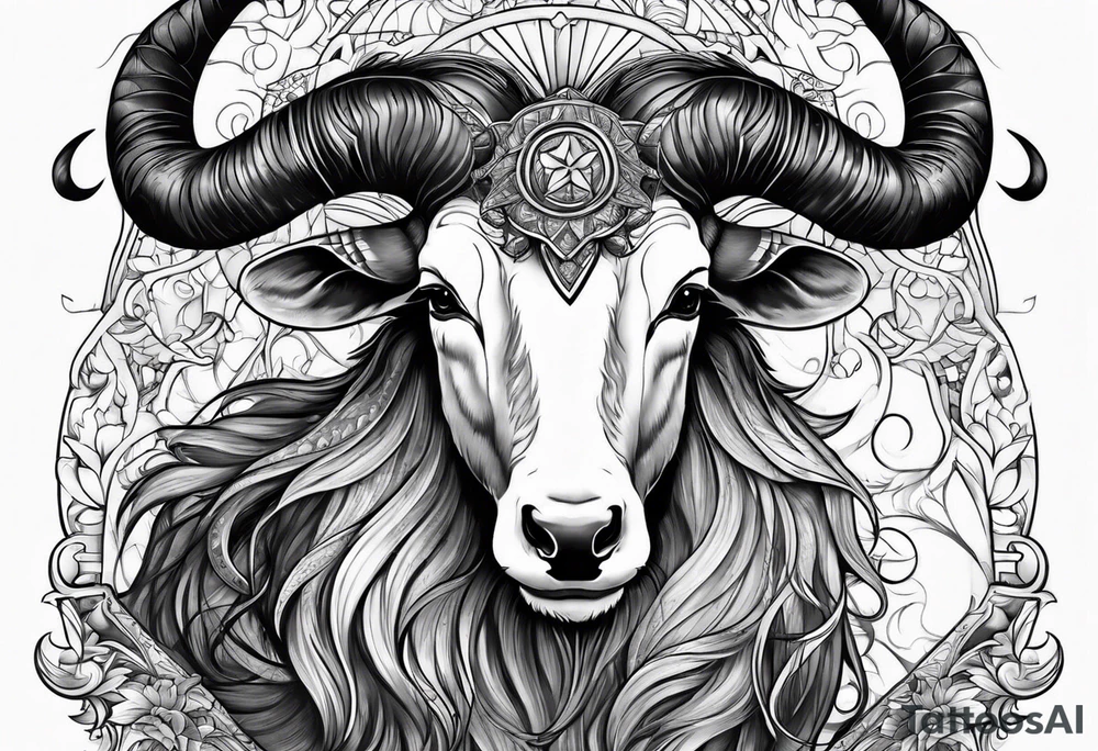 Capricorn tattoo idea