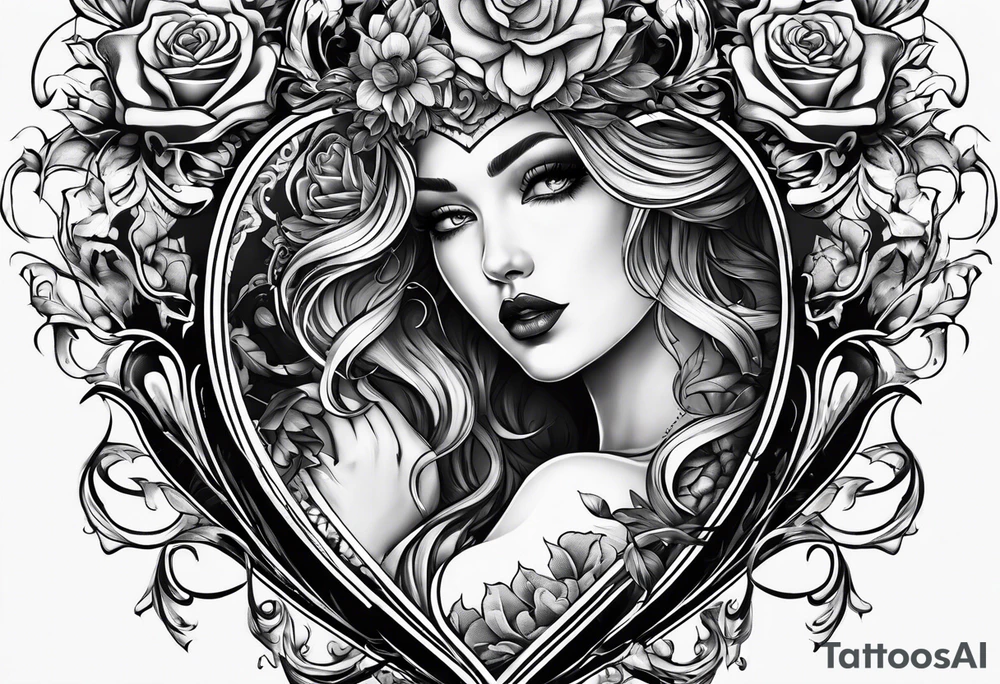 Bloody Heart tattoo idea