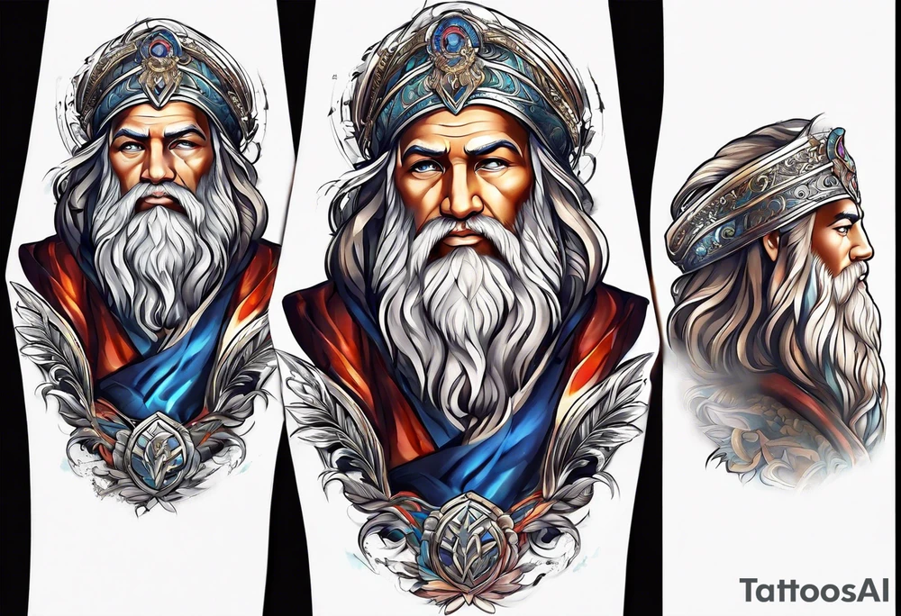 Moses tattoo idea