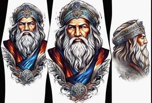 Moses tattoo idea