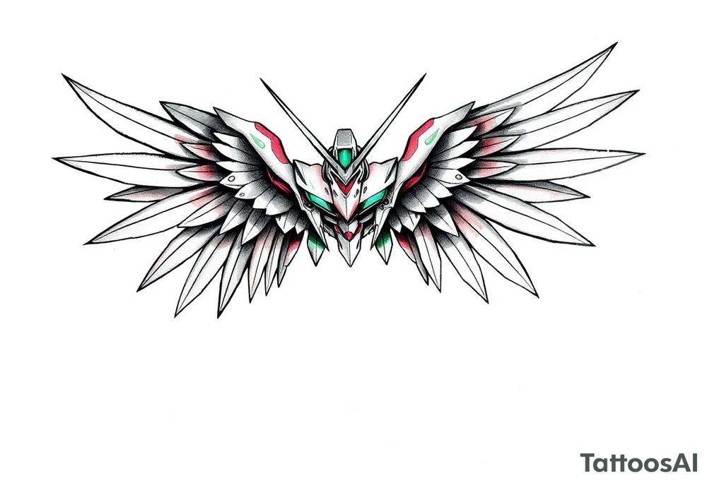 Gundam wing tattoo idea