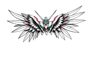 Gundam wing tattoo idea