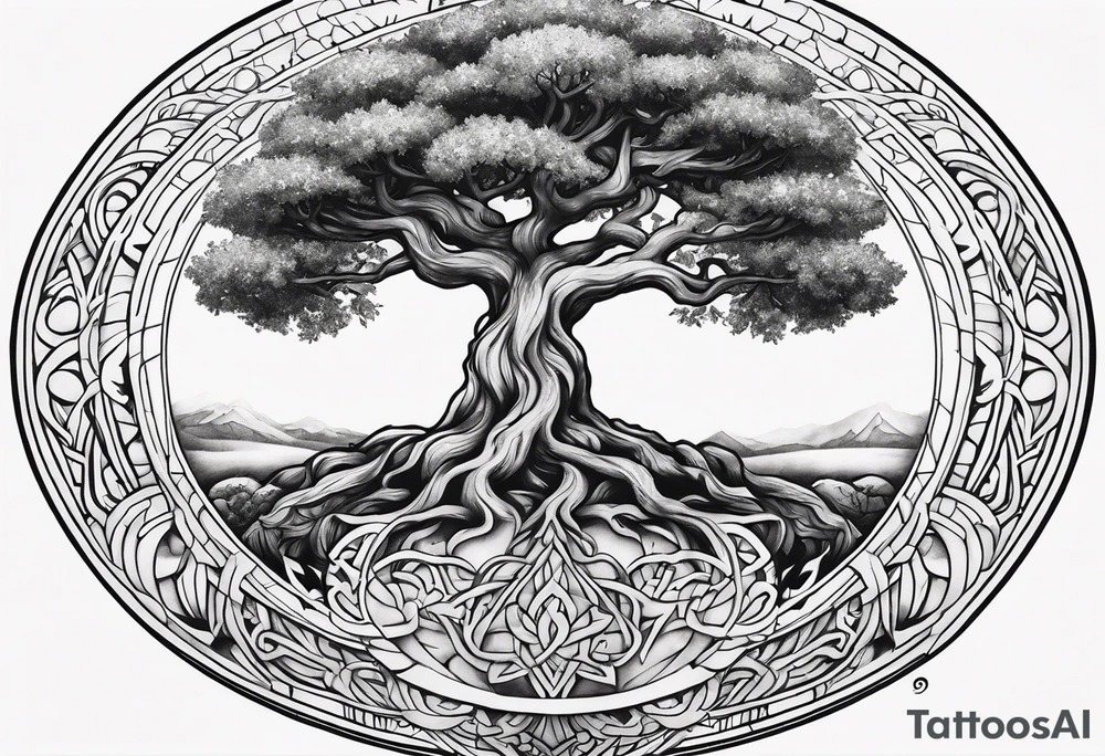 yggdrasil tattoo idea