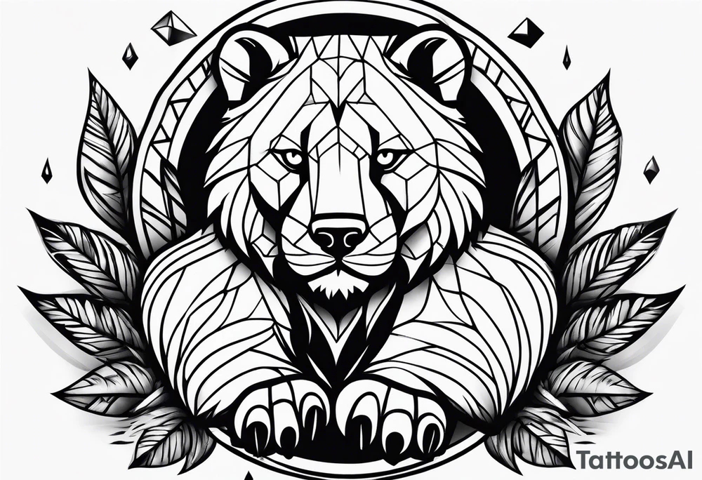 Cub paw tattoo idea