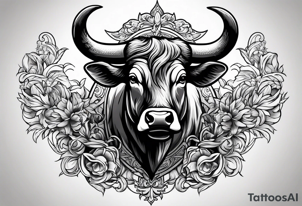 grab the bull by its horns tattoo idea