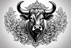 grab the bull by its horns tattoo idea