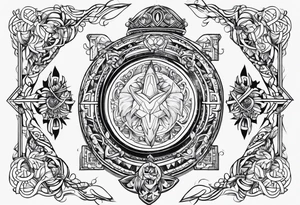 Some romanian mythology and the date 15.07.2006 tattoo idea