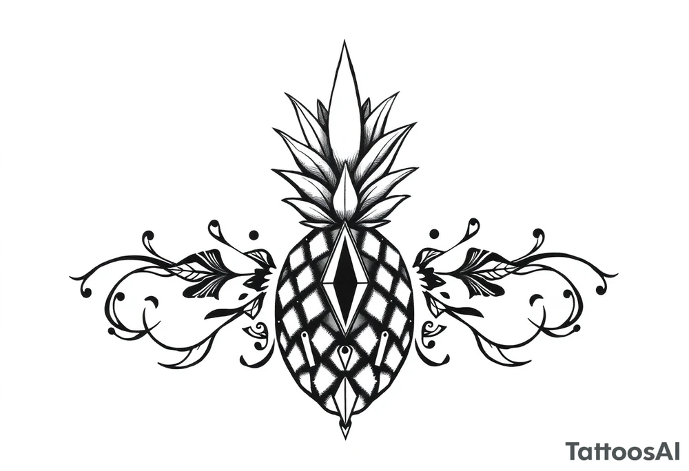 Majestic, crown pineapple vagina anus diamonds tattoo idea Majestic, crown pineapple vagina anus diamonds tattoo idea