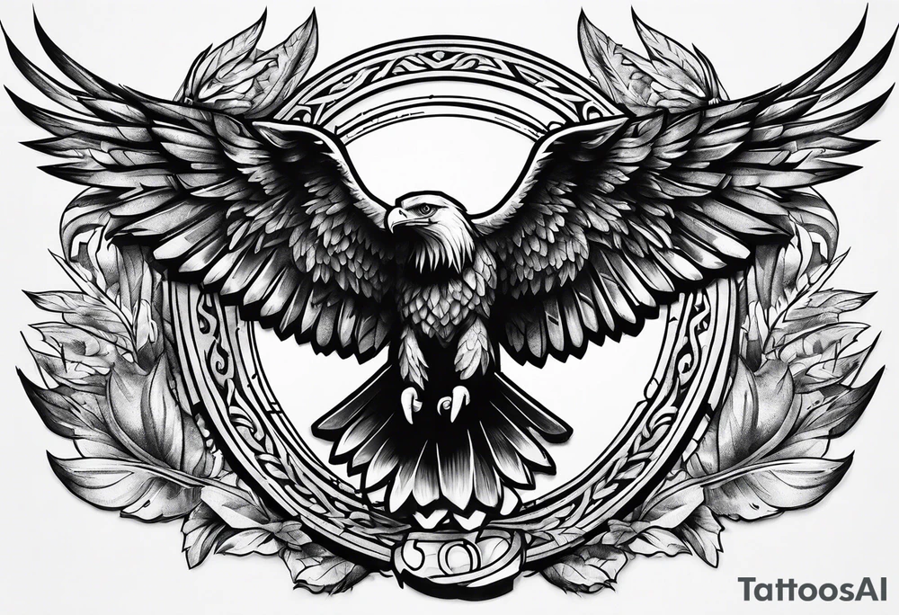 SPQR eagle tattoo idea